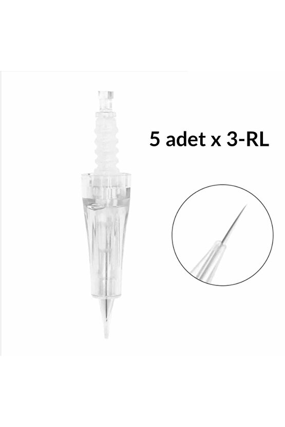 Dr Pen 3 Pin Kalıcı Makyaj Iğnesi 3-rl 5 Adet