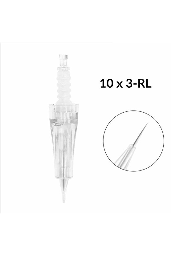 Dr Pen 3 Pin Kalıcı Makyaj Iğnesi 3-rl 10 Adet