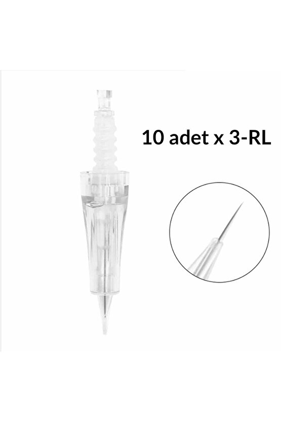Dr Pen 3 Pin Kalıcı Makyaj Iğnesi 3-rl 10 Adet