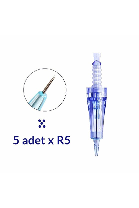Dr Pen 5 Pin Kalıcı Makyaj Iğnesi R5 5 Adet