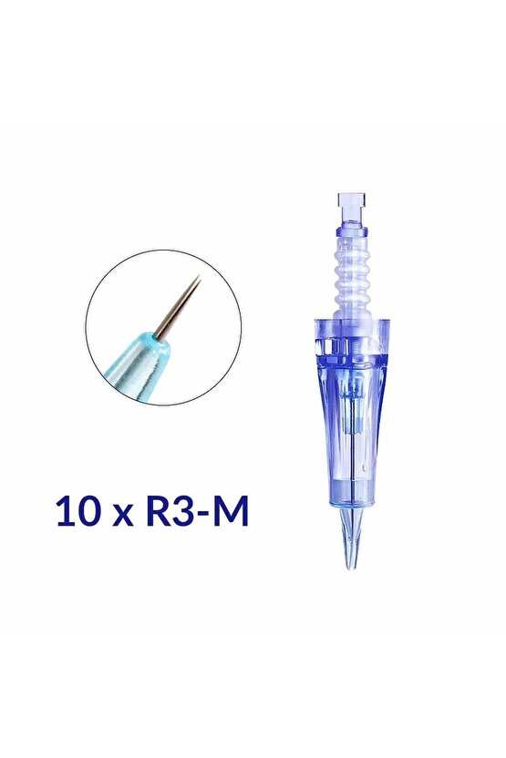 Dr Pen 3 Pin Kalıcı Makyaj Iğnesi R3-m 10 Adet