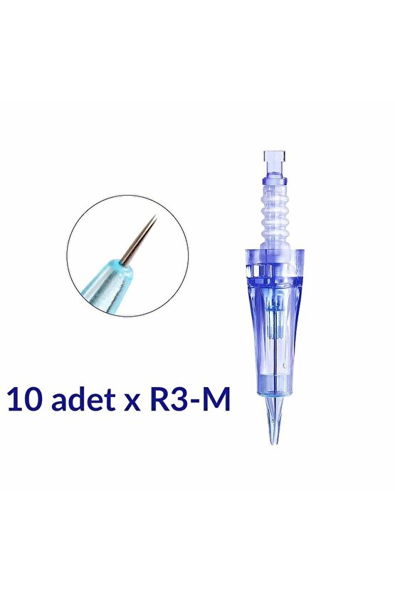 Dr Pen 3 Pin Kalıcı Makyaj Iğnesi R3-m 10 Adet