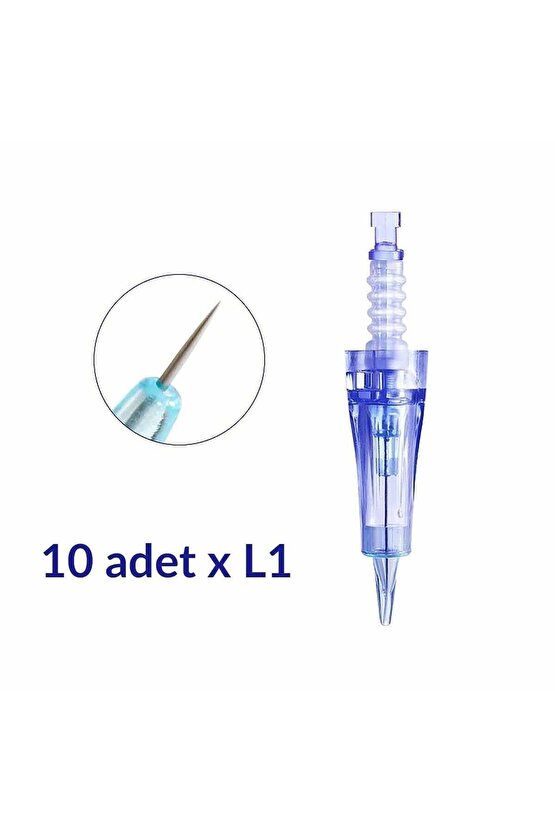 Dr Pen 1 Pin Kalıcı Makyaj Iğnesi L1 10 Adet