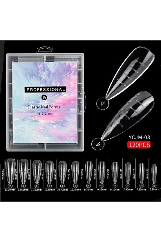 Yeni Nesil Stiletto Poly Gel Tips Ycjm 08