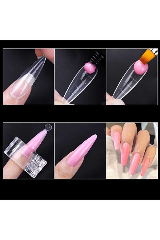 Yeni Nesil Stiletto Poly Gel Tips Ycjm 08