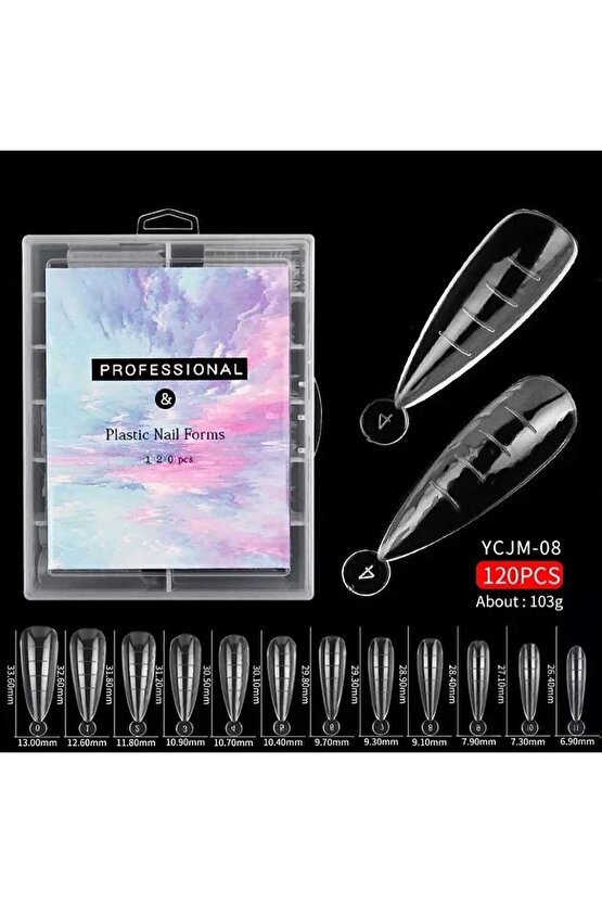 Yeni Nesil Stiletto Poly Gel Tips Ycjm 08