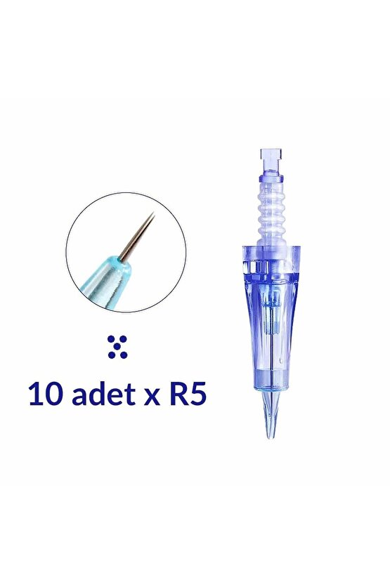 Dr Pen 5 Pin Kalıcı Makyaj Iğnesi R5 10 Adet