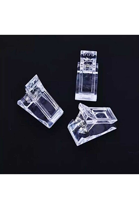 Poly Gel Kalıp Form Üst Mandalları 10 lu Paket