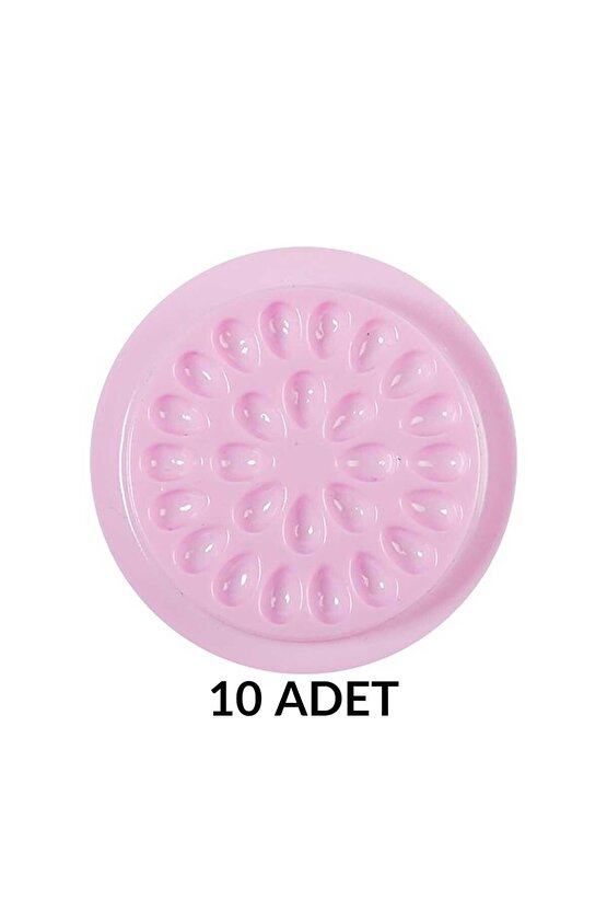 Kirpik Yapıştırıcı Damla Kabı Pembe 10 Adet