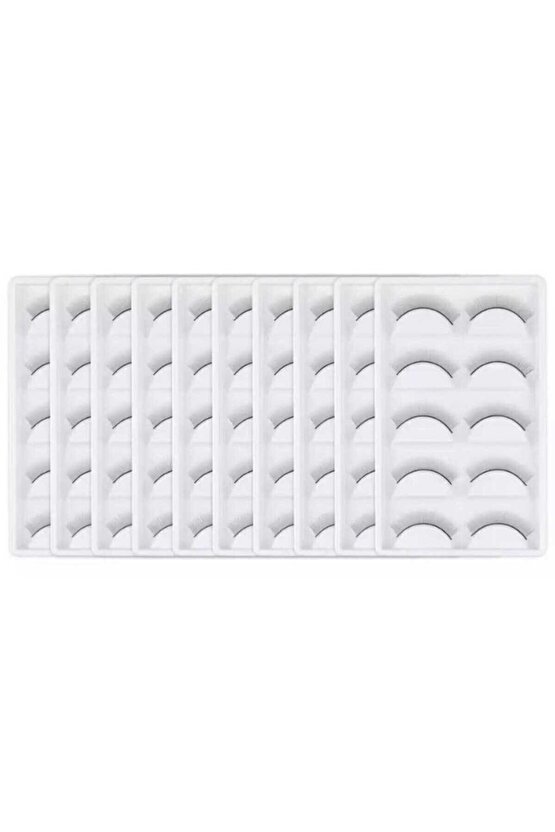 Eğitim Kirpiği Ipek Kirpik Için 5 Paket