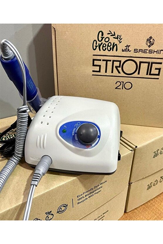 Strong 210 Freze Makinesi Ve 7li Rus Elmas Seramik Freze Uç Seti No:7