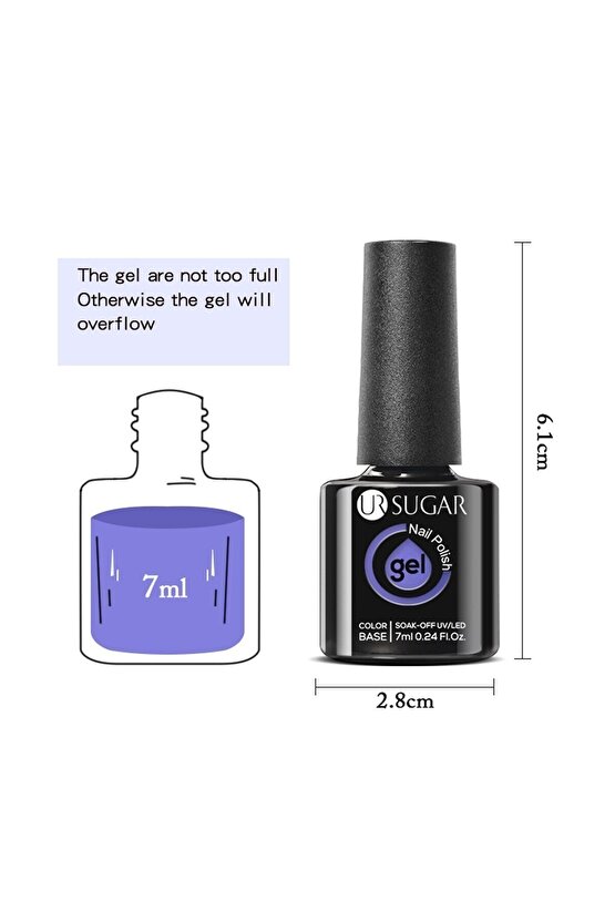 Profesyonel Kalıcı Oje 7 ml Urh006