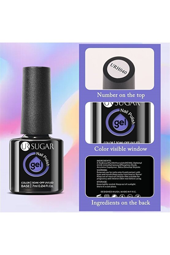Profesyonel Kalıcı Oje 7 ml Urh019