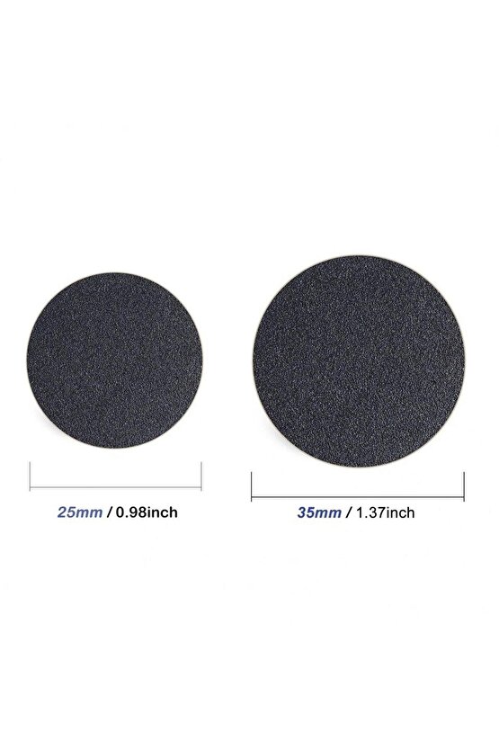 Pododisk Yedek Zımpara Medium 25 Mm 100 Adet 80 Grit