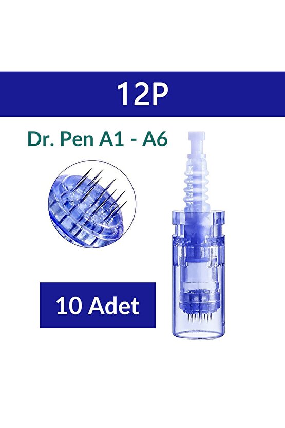 Dermapen A1 A6 Iğnesi 12p 10lu
