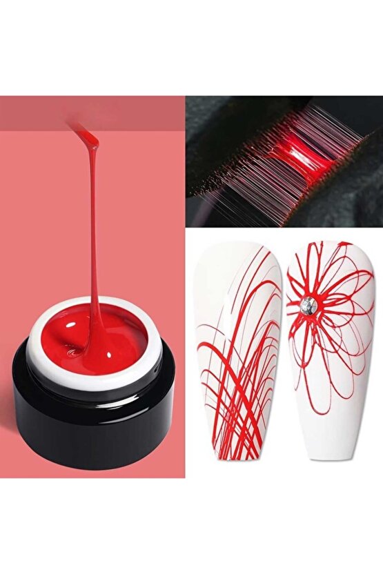 Pretty Spider Gel Kırmızı - Red