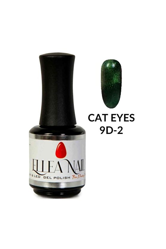 Simli Kalıcı Oje Serisi 9d Cat Eyes 9d-2