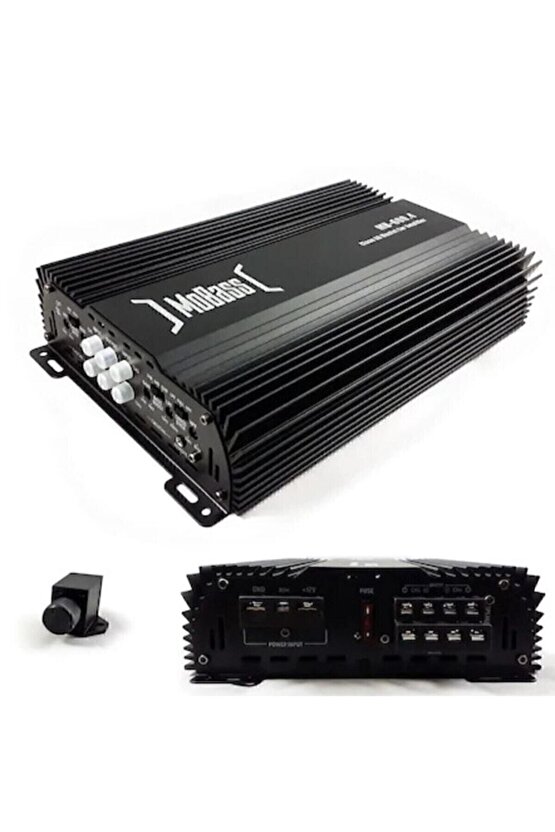 Mb-600.4 3000waat 4x60 Rms Bass Kontrollü Oto Anfi Class Tuning