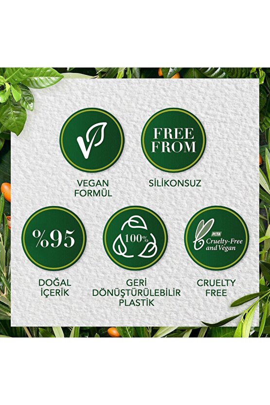 Vegan Şampuan Onarıcı Argan Yağı 350ml X 2 Adet