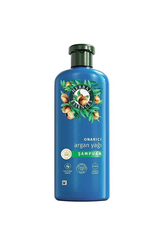 Vegan Şampuan Onarıcı Argan Yağı 350ml X 2 Adet