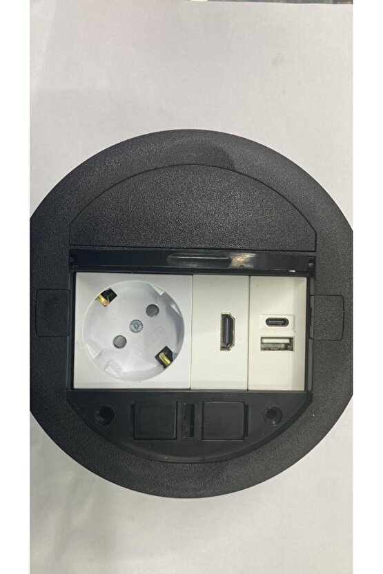 Masa Üstü Priz Typec+Usb Şarj+ Hdmı+ Priz