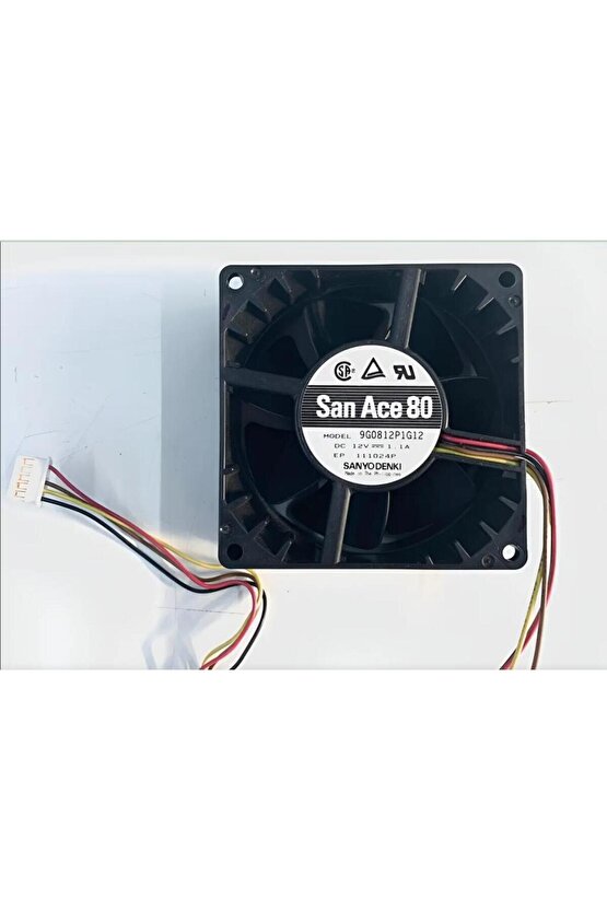 Sanyo 9g0812p1g12 80x80x38mm 4w Dc 12v 1,1a