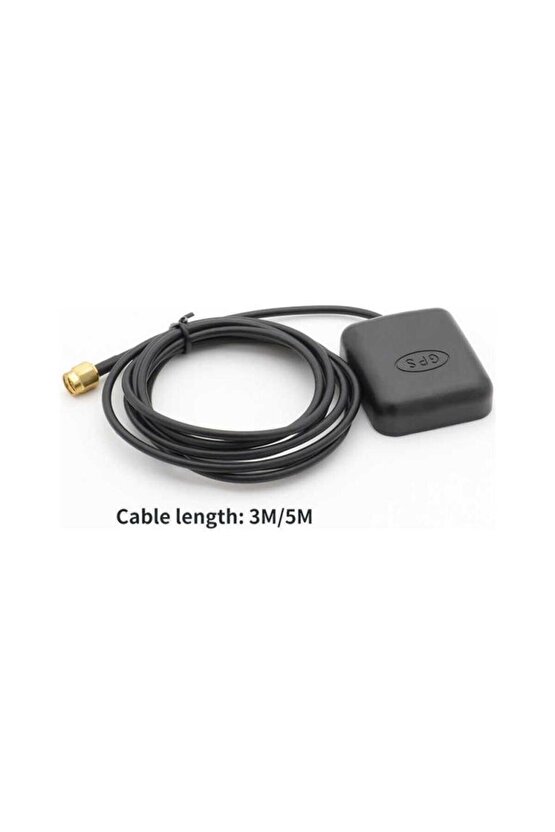 Gps Anten - 1575.42MHZ - 1 x 5m Kablolu Sma Konektörlü