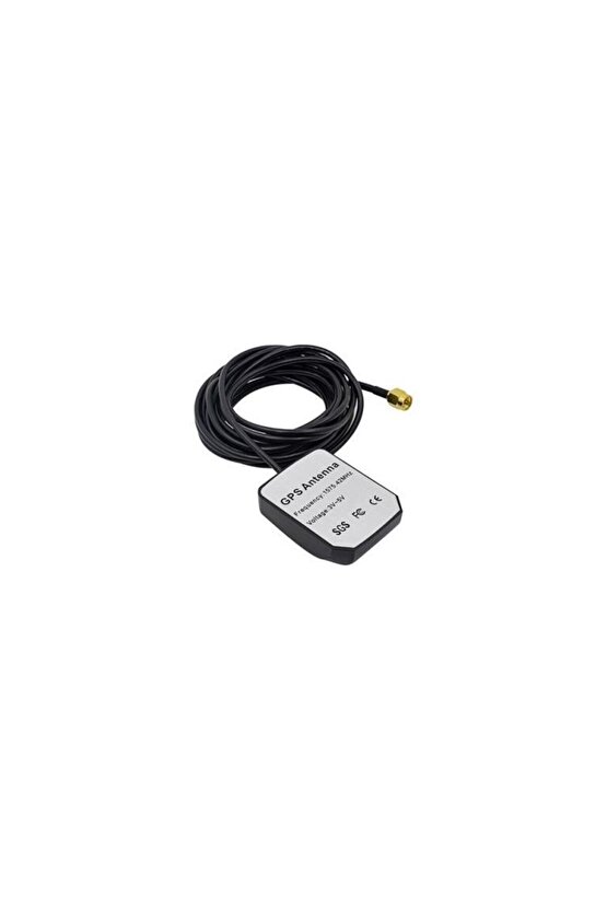 Gps Anten - 1575.42MHZ - 1 x 5m Kablolu Sma Konektörlü