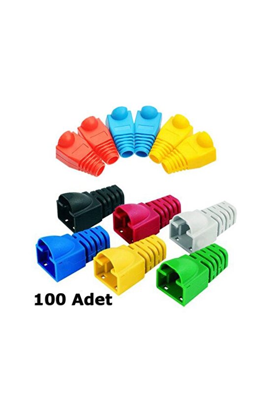 rj45 jack Kılıfı 100 adet 5 renk