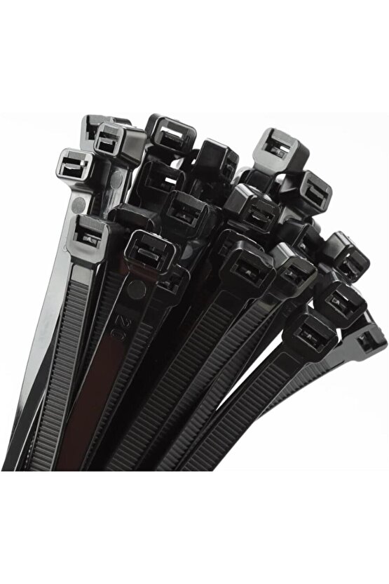 630 mm x 9 mm Uzun Ağır Hizmet Kablo Bağı 10 adet