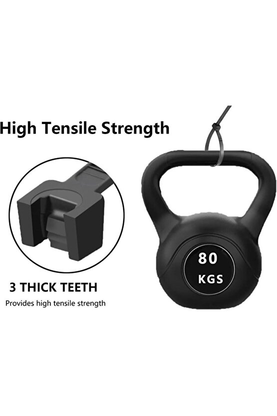 630 mm x 9 mm Uzun Ağır Hizmet Kablo Bağı 10 adet