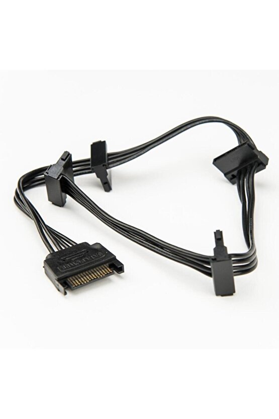 Sata Power Çoklayıcı Kablo 4 portlu