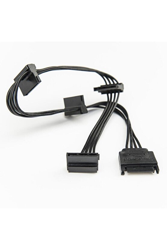 Sata Power Çoklayıcı Kablo 4 portlu