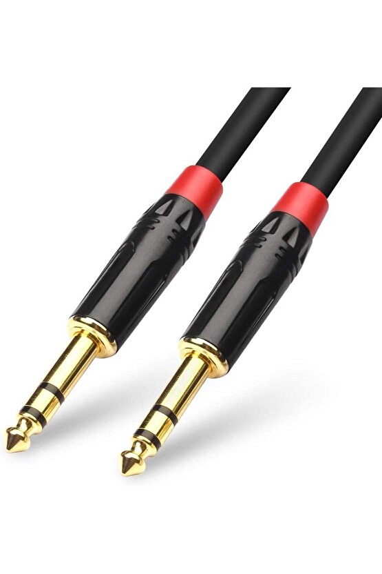 6.3 mm Trs Stereo Erkek-Erkek Kablo 5 metre