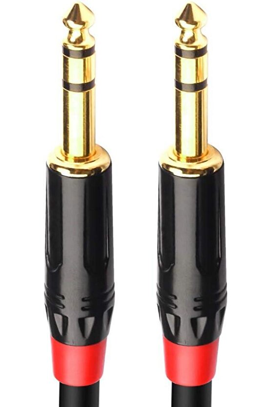 6.3 mm Trs Stereo Erkek-Erkek Kablo 50 cm
