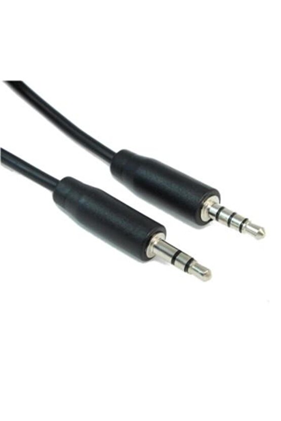 3.5 mm Trs -3.5 mm Trrs Mikrofon Ses Kablosu 1.5 metre