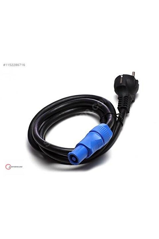 Powercon 220V Kablo 5 Metre 3x1.5 mm