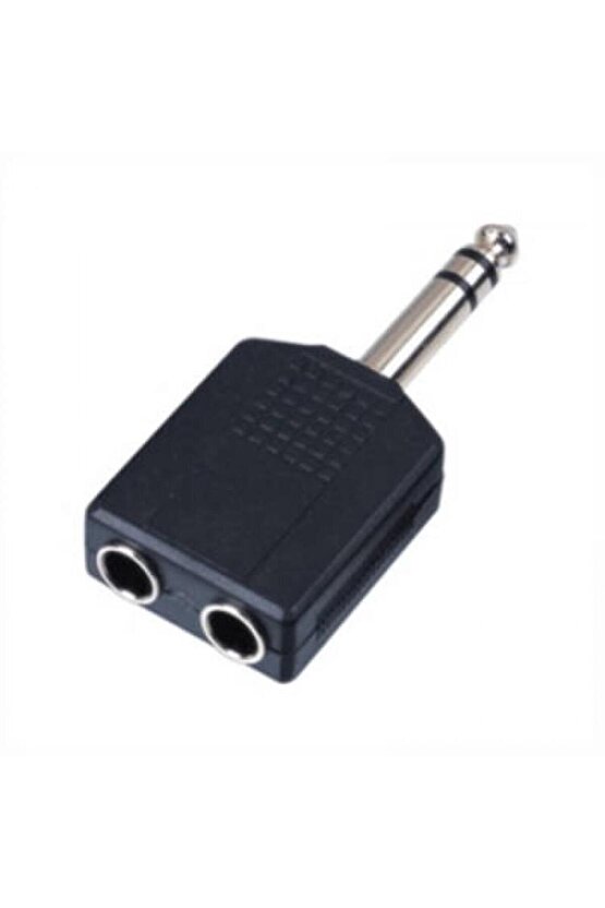 6.3 mm StereoÇoklayıcı 1 Erkek -2 Dişi