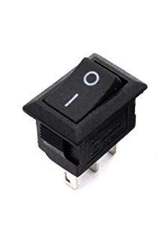 Mini Işıksız Anahtar Yaylı 3 Pin