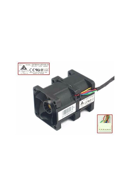Delta Dc12v 1.82a 40x40x56mm Bilgisayar Sunucu Soğutma Fanı
