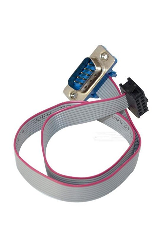 9 pin D-sub Erkek - 10 pin Idc Dişi Seri Kablo 1 metre