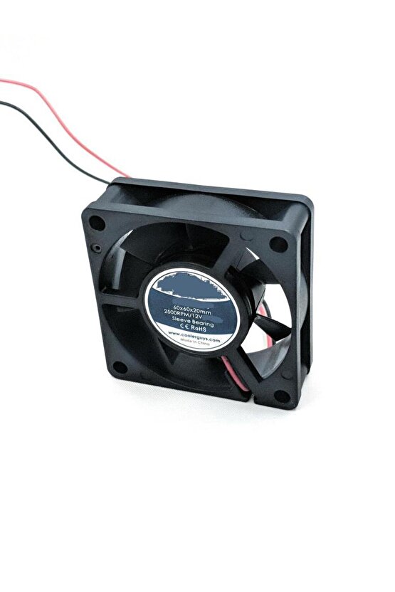 6 cm Fan 12 Volt 2 Pin 20 mm