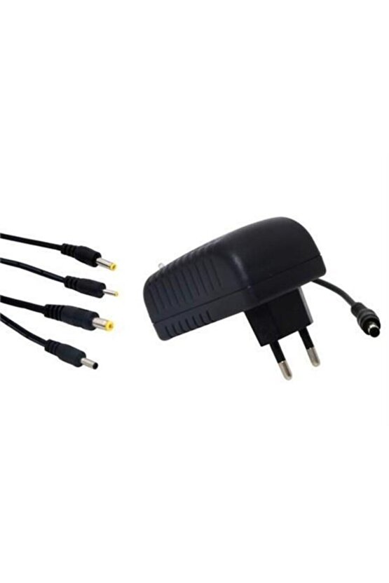 9 Volt 2 Amper Çok Uçlu Adaptör