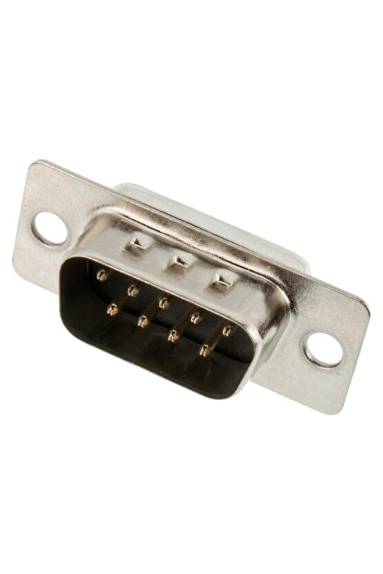9 pin erkek konnektör+kapak
