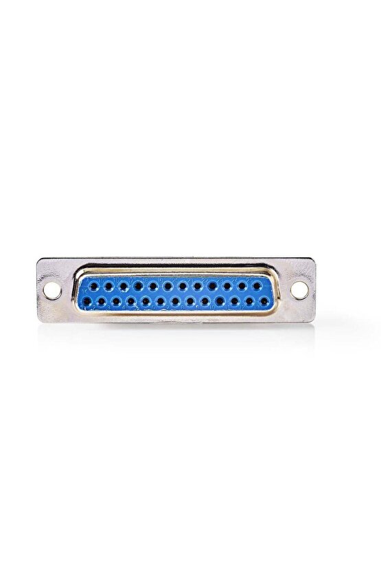 25 Pin Dişi D-Sub Konnektör+kapak