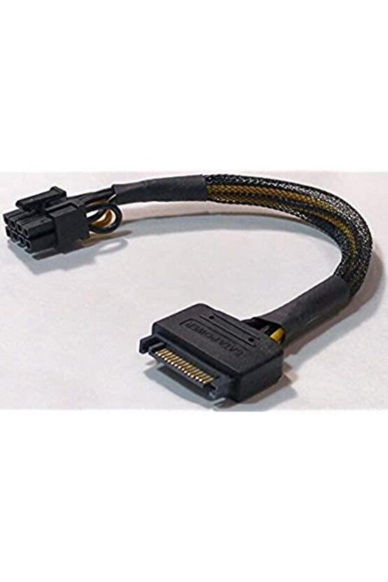 Sata to 8 pin PCI-E Ekran Kartı Güç Çevirici Kablo