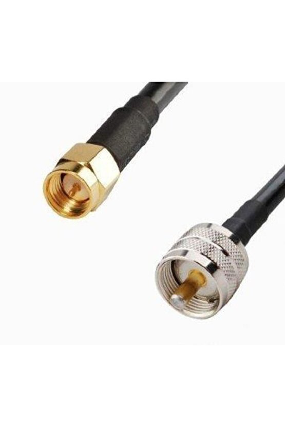 Pl-259 Uhf Erkek-Sma Erkek Kablo 5 Metre