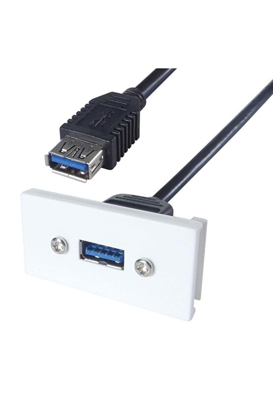 Usb Priz Modülü Kablolu 2.0 1.8 metre