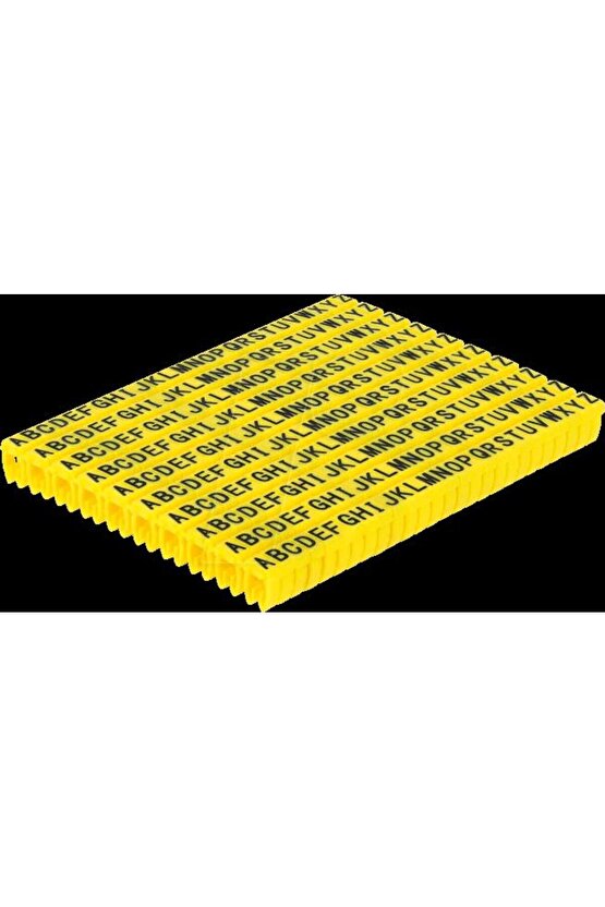 Kablo Etiketi A-Z(500 adet)