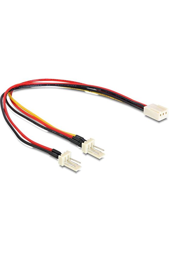 3 Pin Fan Çoklayıcı Kablo 2 li